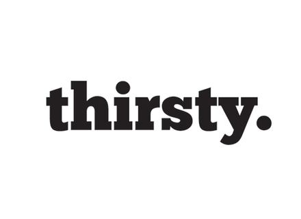 Thirsty Magazine Logo